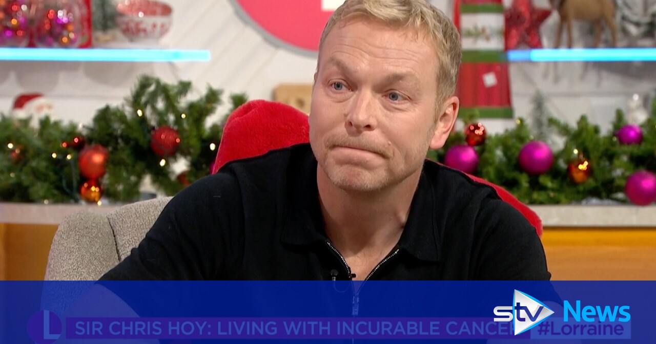 Sir Chris Hoy tells Lorraine his children created a blossom tree to count down his chemotherapy treatment