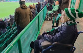 Hibernian’s ‘oldest fan’ cried with happiness after being gifted Christmas VIP Easter Road experience 