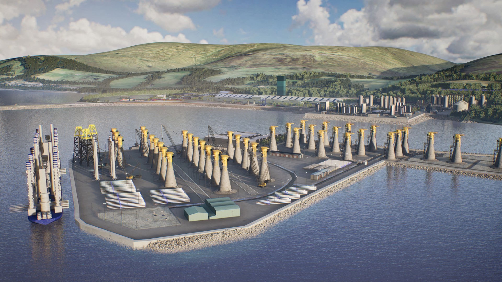 Hunterston marine yard redevelopment