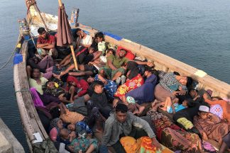 Sri Lanka’s navy rescues 102 Rohingya refugees found adrift on fishing trawler