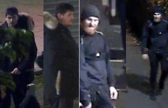 Police release CCTV images of three men after Bonfire Night disorder in Edinburgh