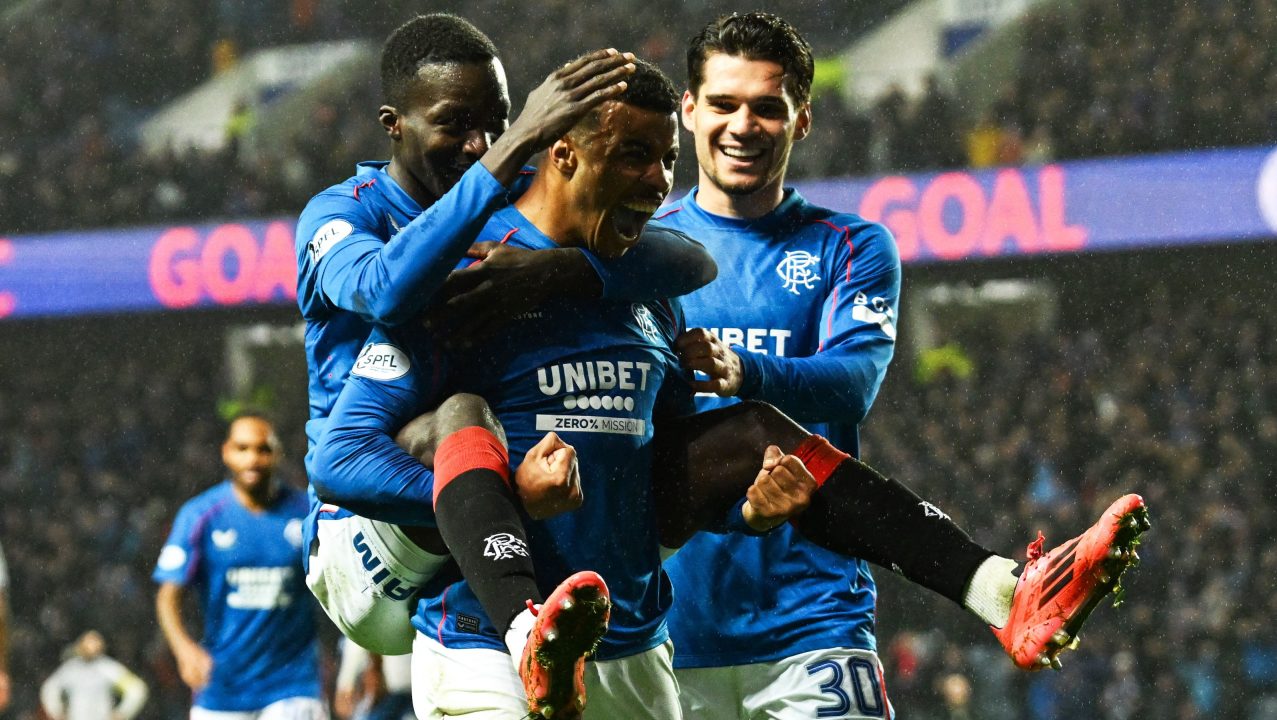 Rangers turn on the style to score six against Kilmarnock