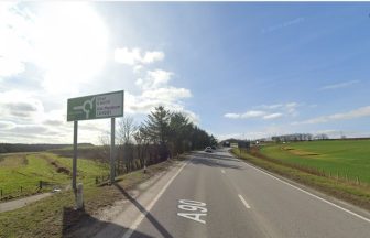 Man arrested after car seen driving wrong way on A90