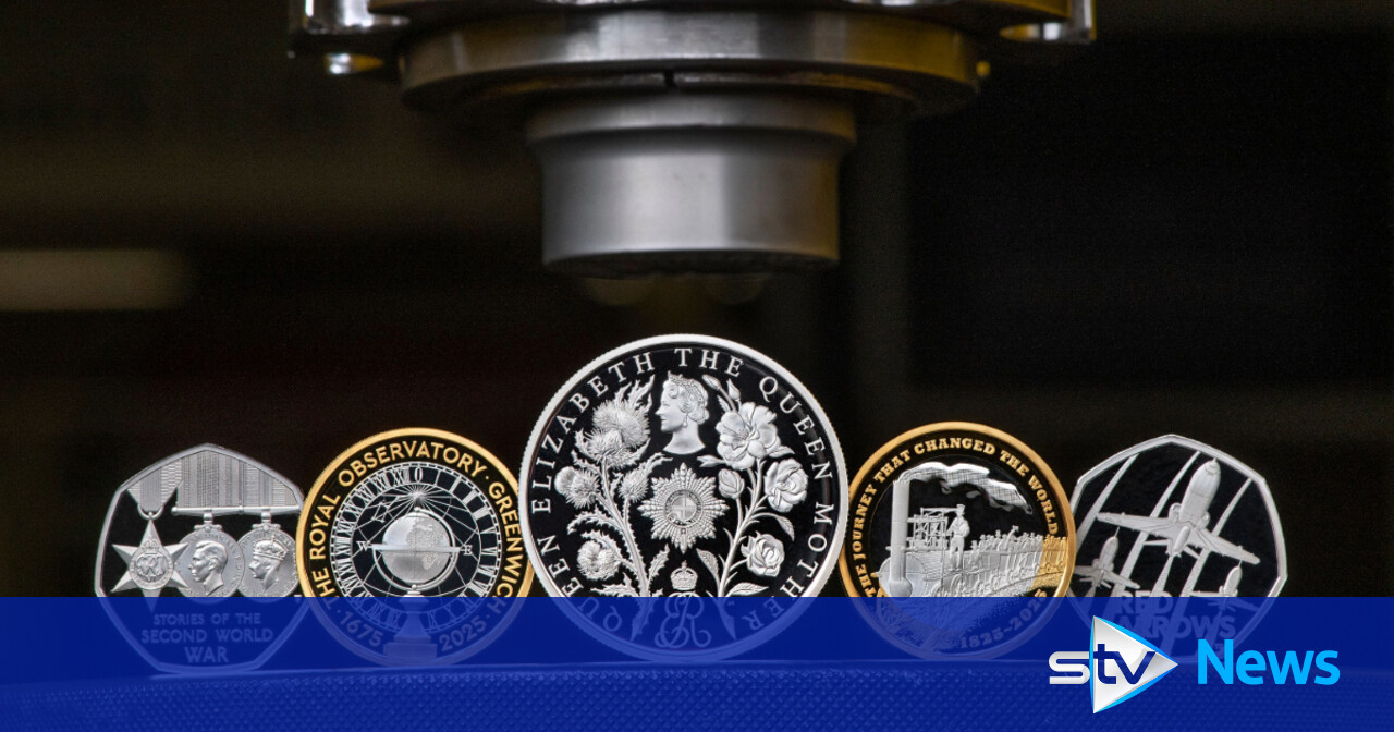 Queen Mother and Red Arrows feature on new Royal Mint coin designs for