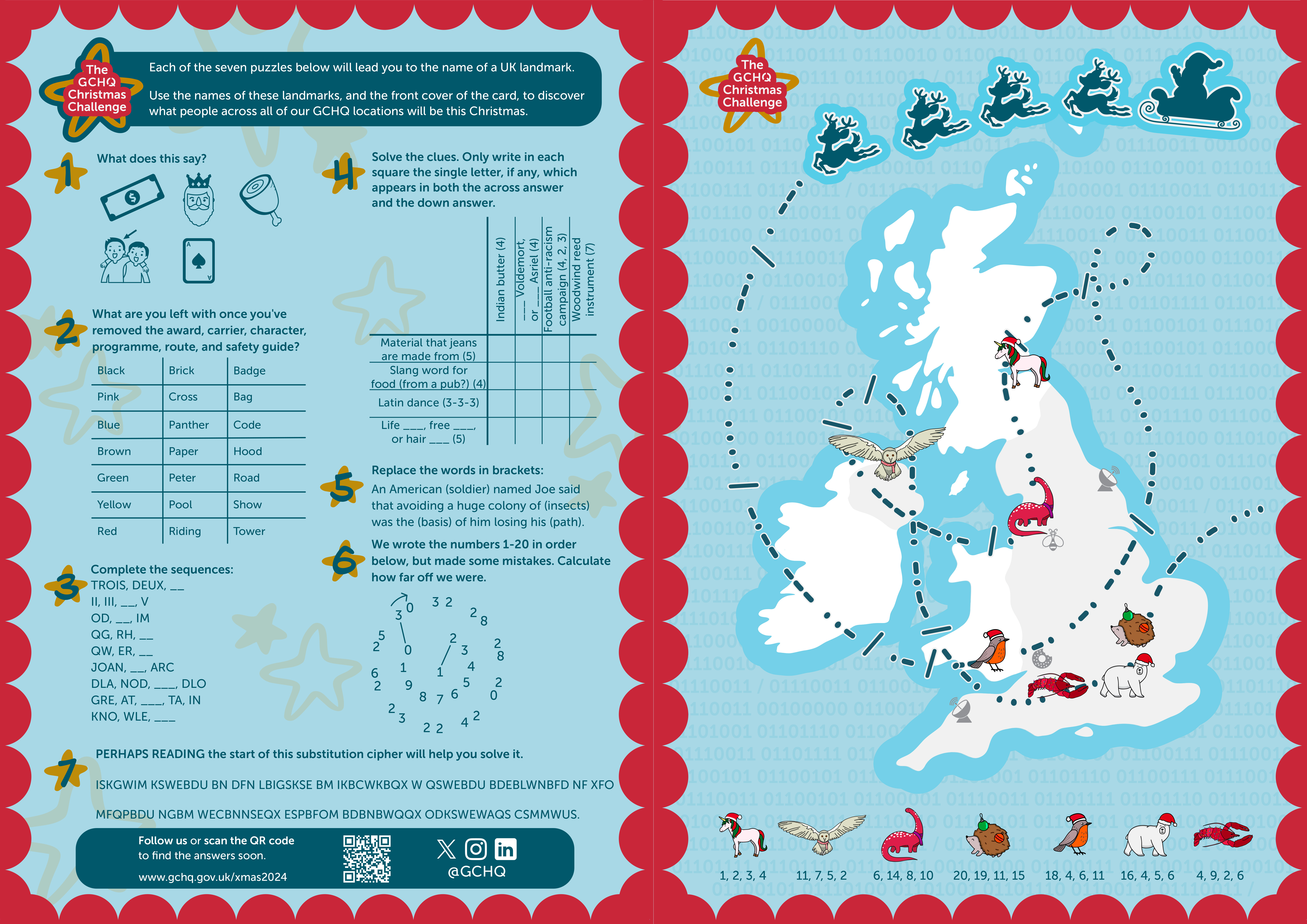 GCHQ puzzle.