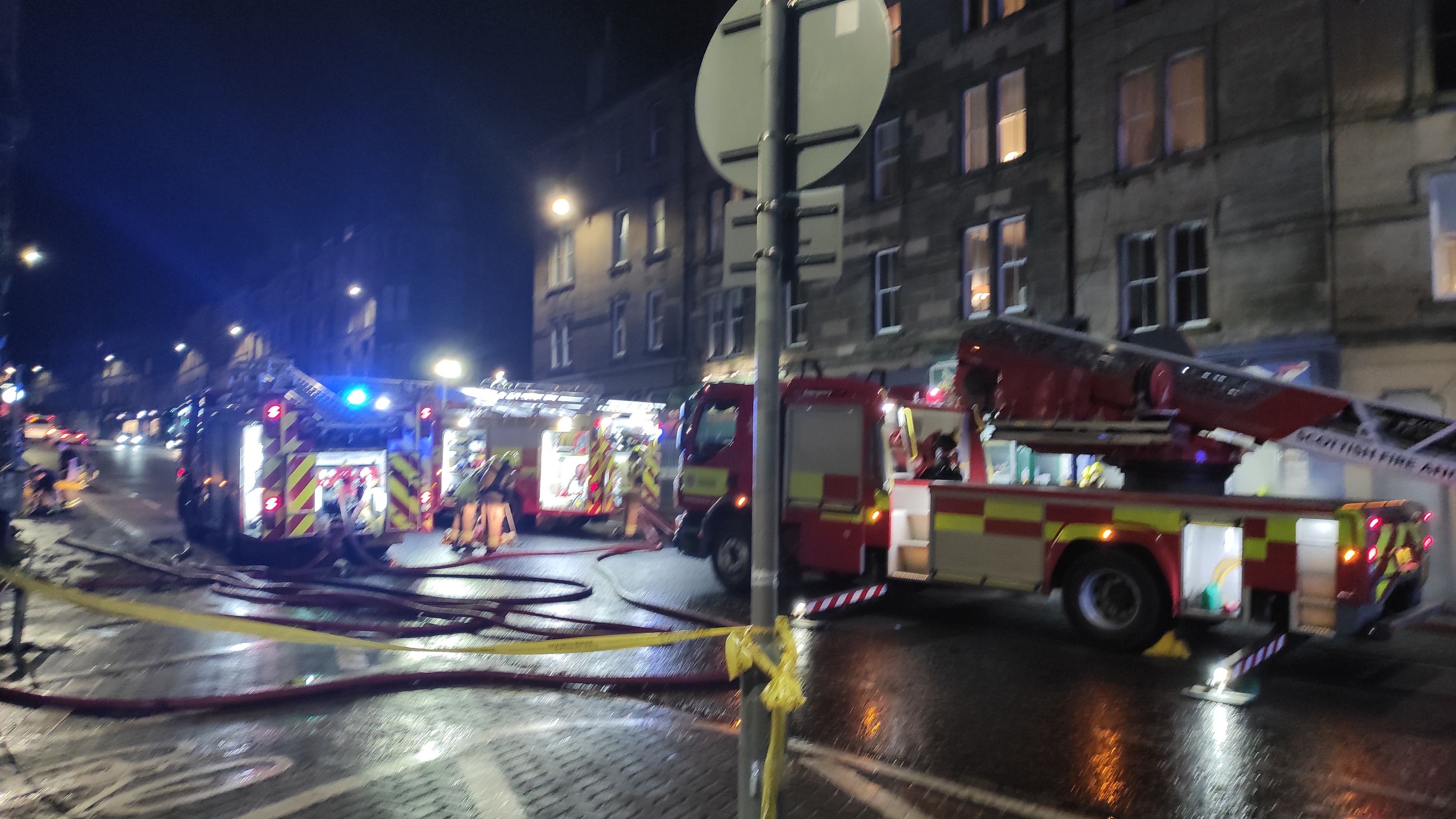 SFRS says nobody was reported to have been hurt as a result of the fire 