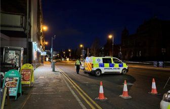 Man arrested as two in hospital after ‘disturbance’ as roads closed near Glasgow University