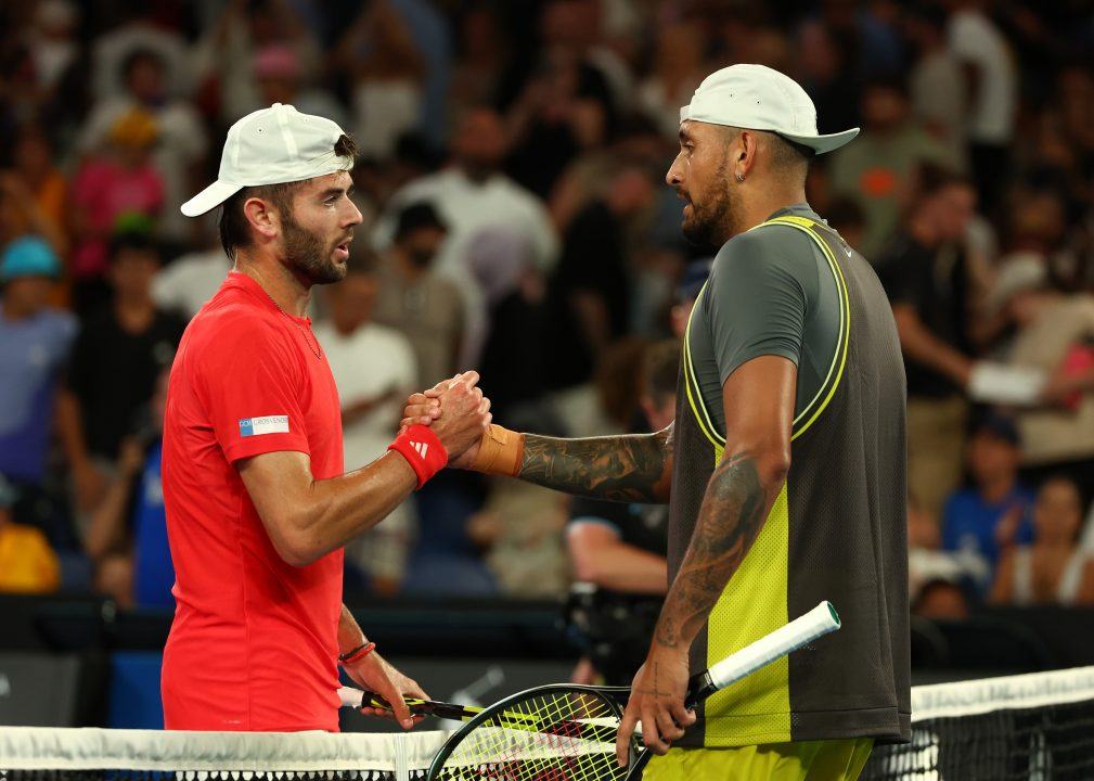 Scottish tennis star Jacob Fearnley defeats Nick Kyrgios in first round of Australia Open