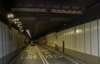 ‘Damage’ to Clyde Tunnel causes heavy traffic in Glasgow at rush hour as lane closed