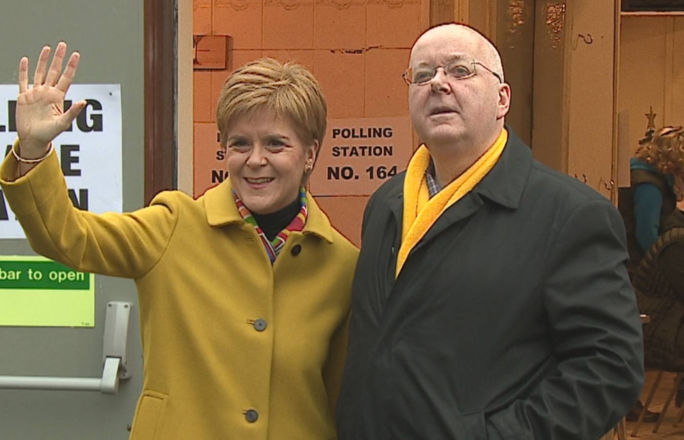 Peter Murrell and Nicola Sturgeon