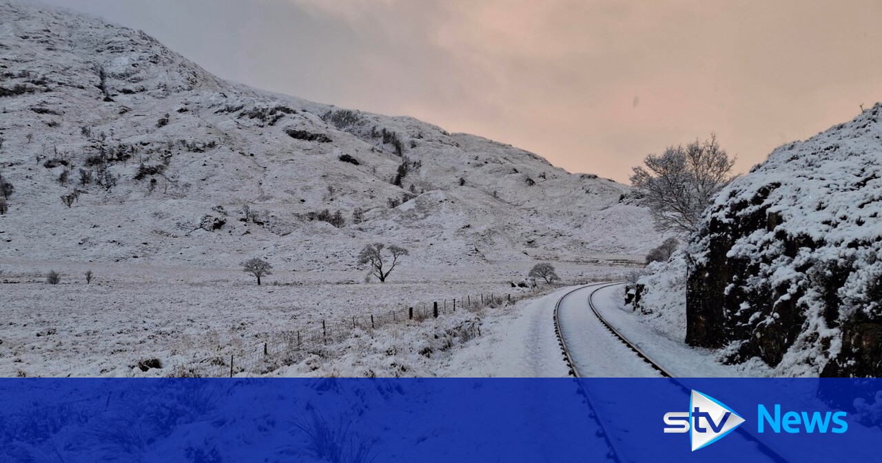 Wintry showers continue to hit Scotland as snow and ice warnings issued