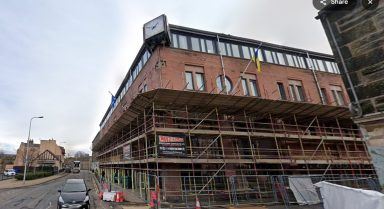 Midlothian Council pays out £316,000 for scaffolding two years after masonry fell from building