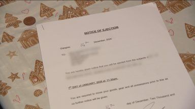 Family served eviction notice days before Christmas