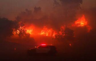 State of emergency declared in Los Angeles as tens of thousands evacuated amid wildfire