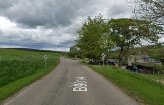 Road closed after one-vehicle rush hour crash as drivers urged to avoid area in Moray