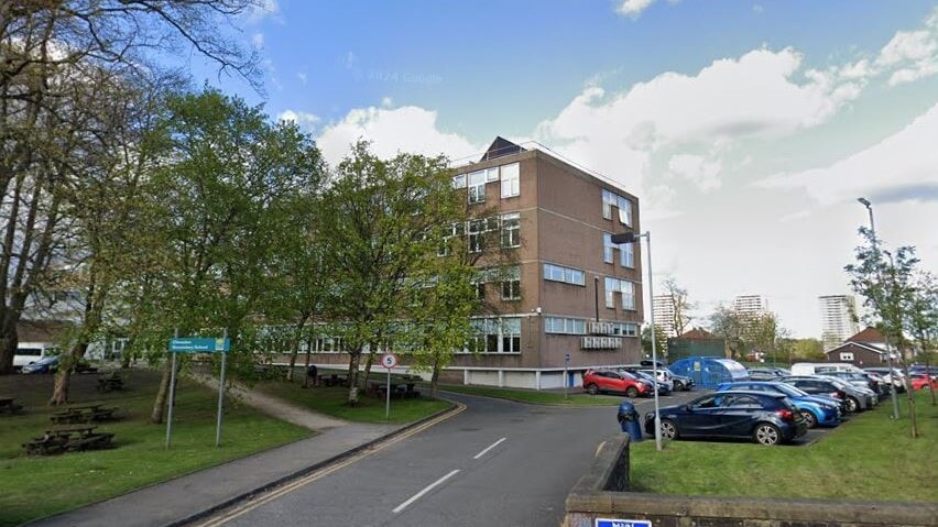 Police called to Glasgow secondary school after two strangers allowed into building