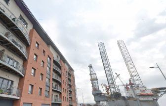 Roof of flats in Dundee damaged after Storm Eowyn as residents urged to stay indoors