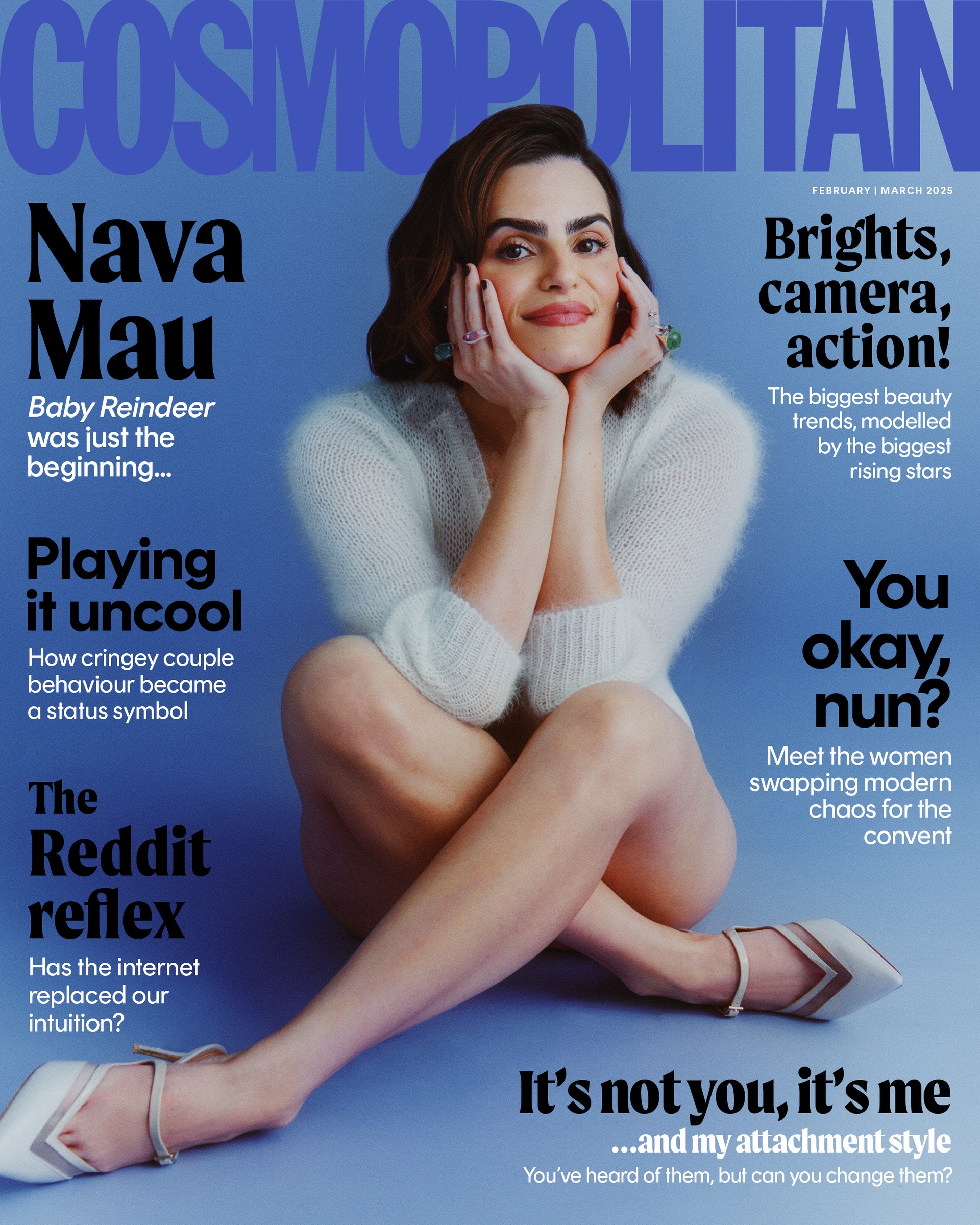 Nava Mau on the cover of Cosmopolitan (Florence Mann/Cosmopolitan UK/PA) 