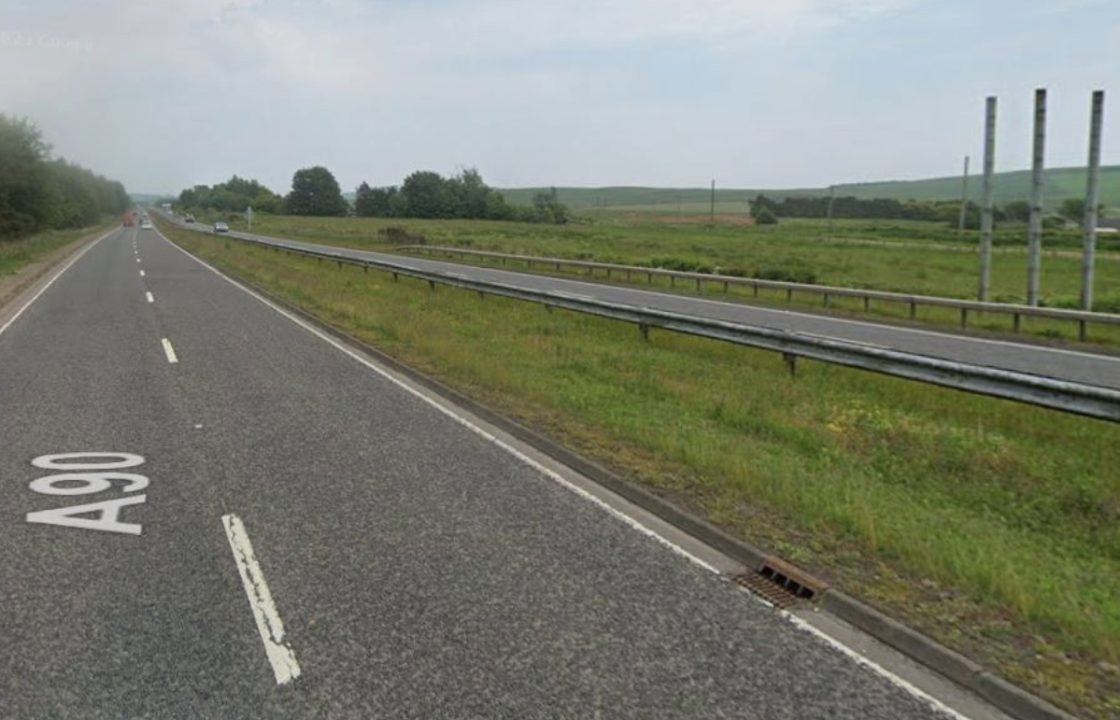 A90 closed in both directions after car and HGV collision near Peterhead