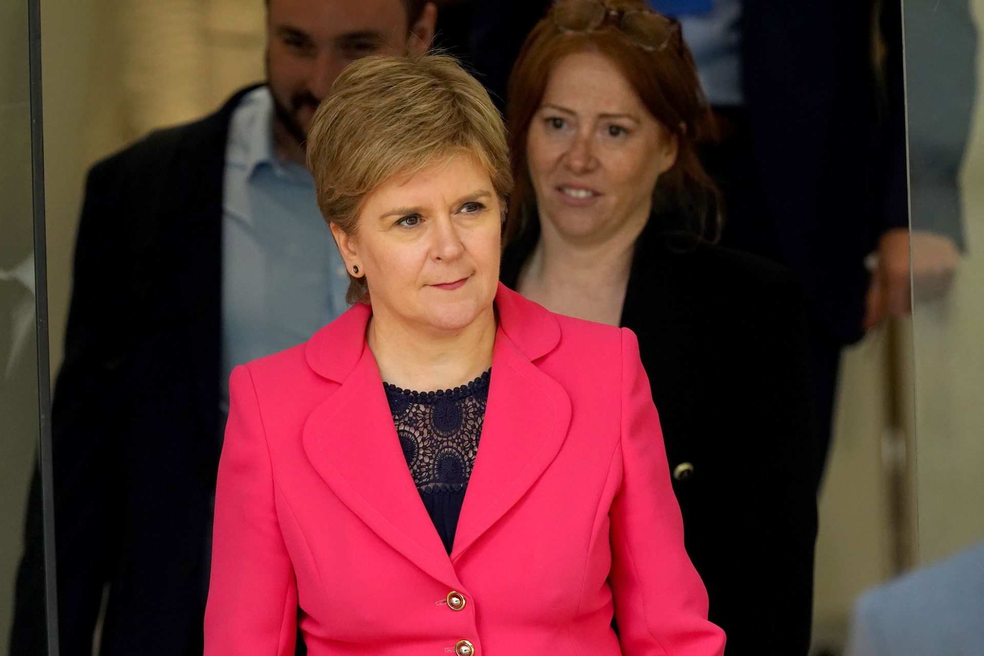 Nicola Sturgeon did not attend a memorial service to Alex Salmond following his death last year (James Manning/PA) 