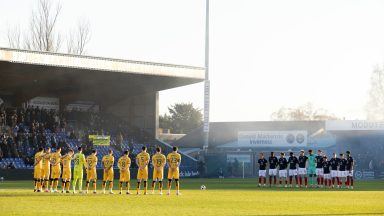 Ross County condemn ‘reprehensible’ behaviour of fans who disrupted silence for Denis Law