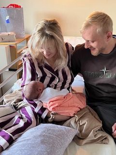 Baby Sealey Walter was born at Dr Gray's Hospital on New Year