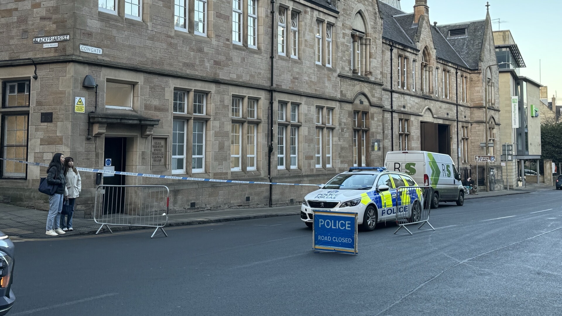 Road closures have been put in place as part of an investigation into 