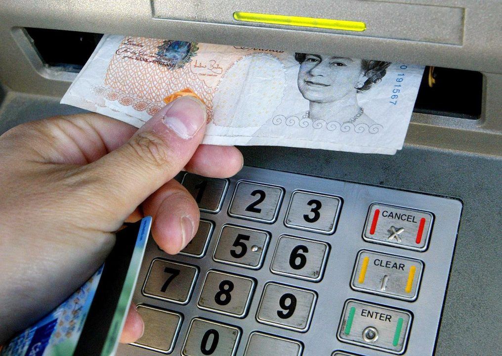 ATM withdrawals fall by 6% in one year, figures show