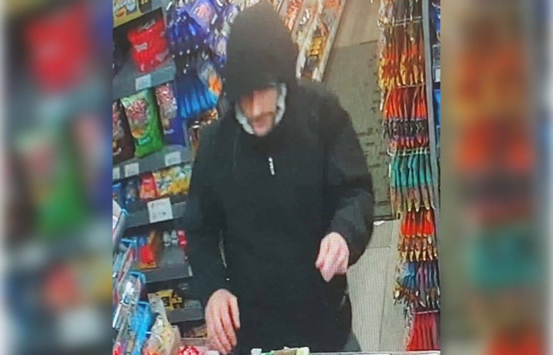 Police release CCTV image of man after assault and robbery at Aberdeen shop