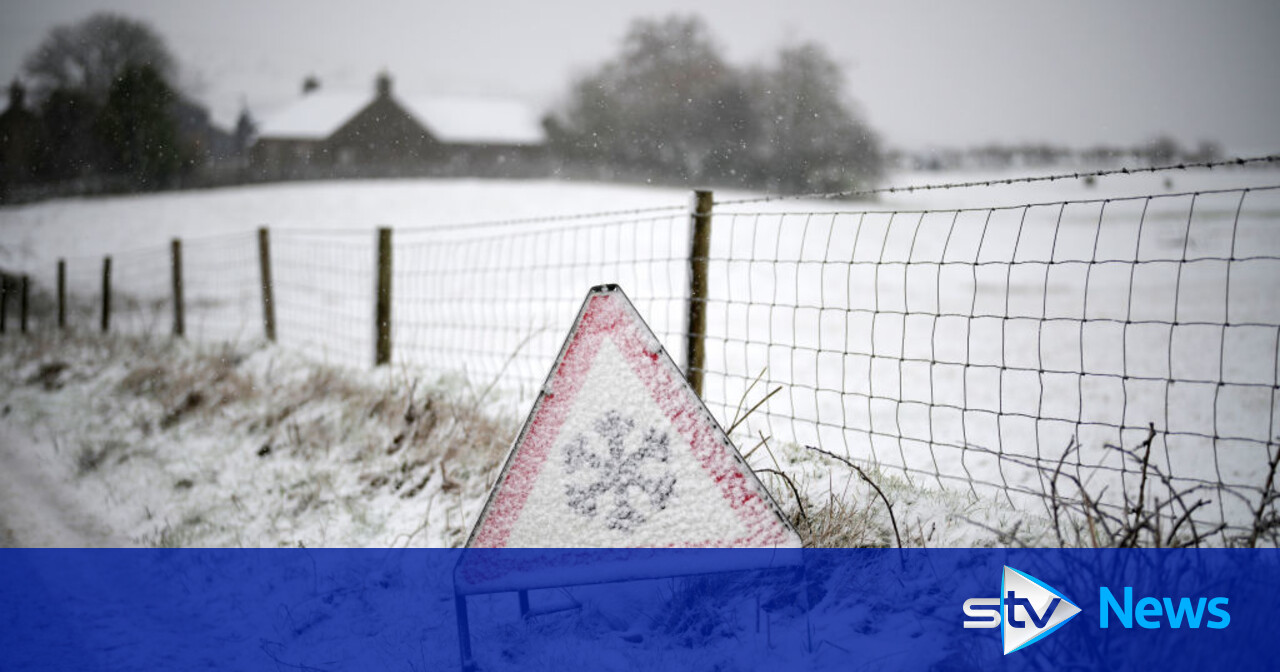 New weather warning for ice issued across Scotland