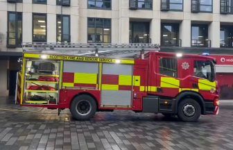 Fire crews descend on Edinburgh city centre building after ‘burning’ smell