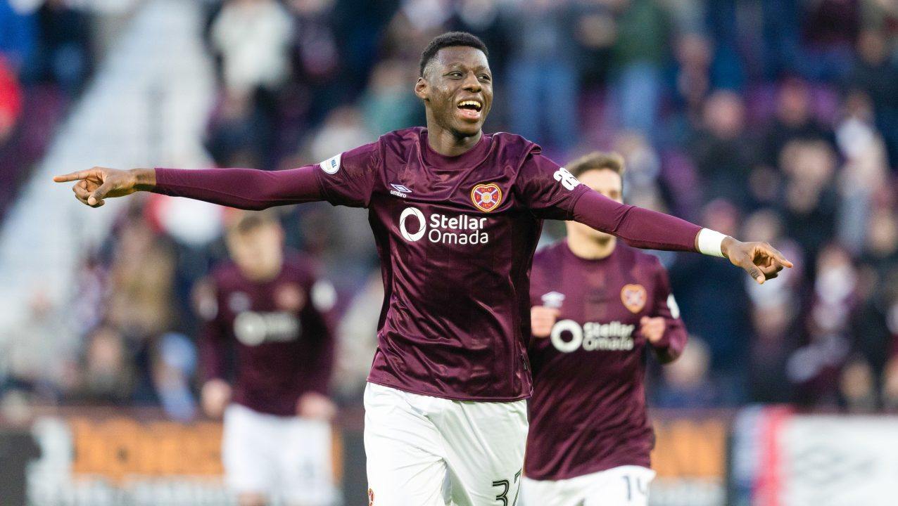 Hearts claim much-needed win as early Musa Drammeh goal downs Motherwell