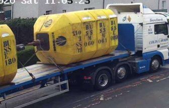 Aberdeen haulage firm fined after driver died swerving to avoid buoy