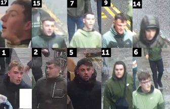 Police release CCTV images of 19 people following Old Firm cup final disorder