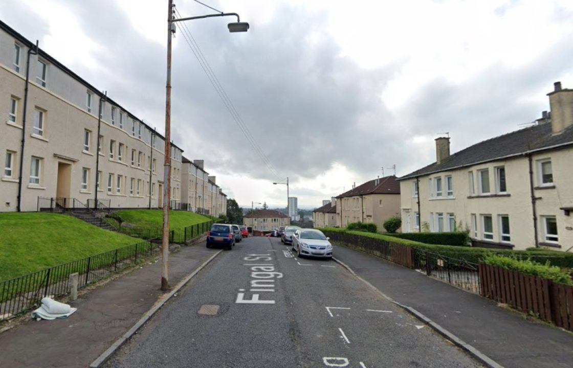 Van deliberately set on fire in ‘reckless’ act near houses and other vehicles in Glasgow