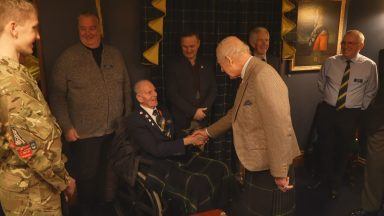 King meets with D-Day veteran during trip to Aberdeen