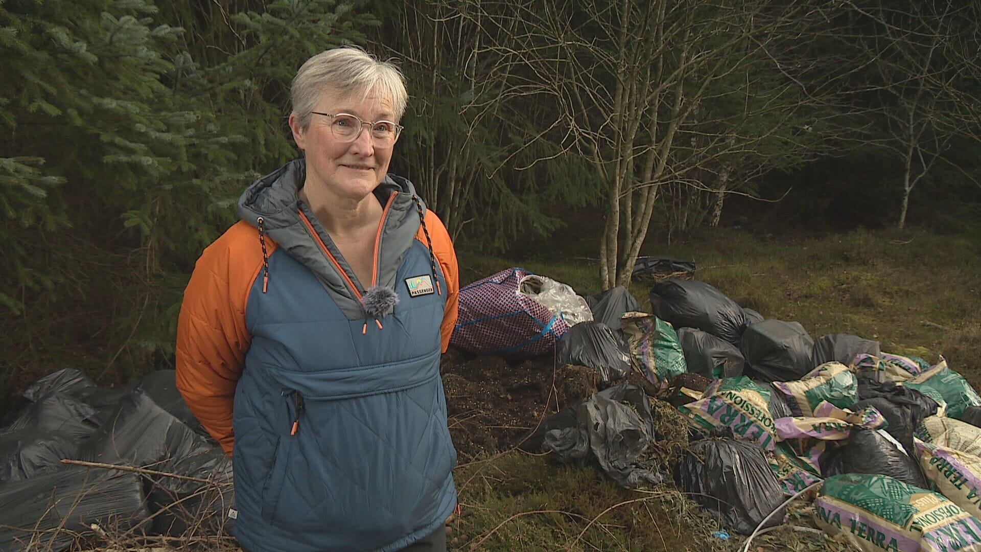 Karen Shaw said the local community have been left to clean up the mess