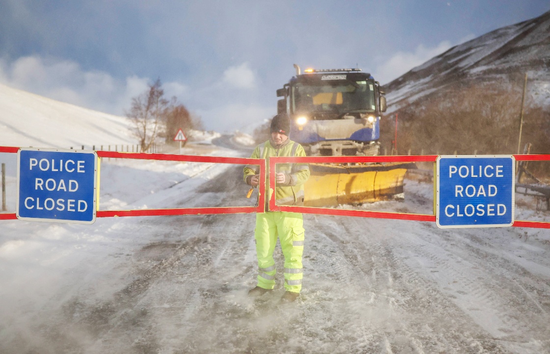 Dozens of schools close as temperatures plunge across Scotland amid heavy snow and ice alert