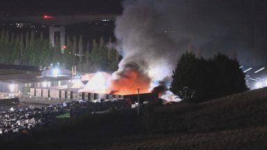 Investigation under way following major fire at recycling centre