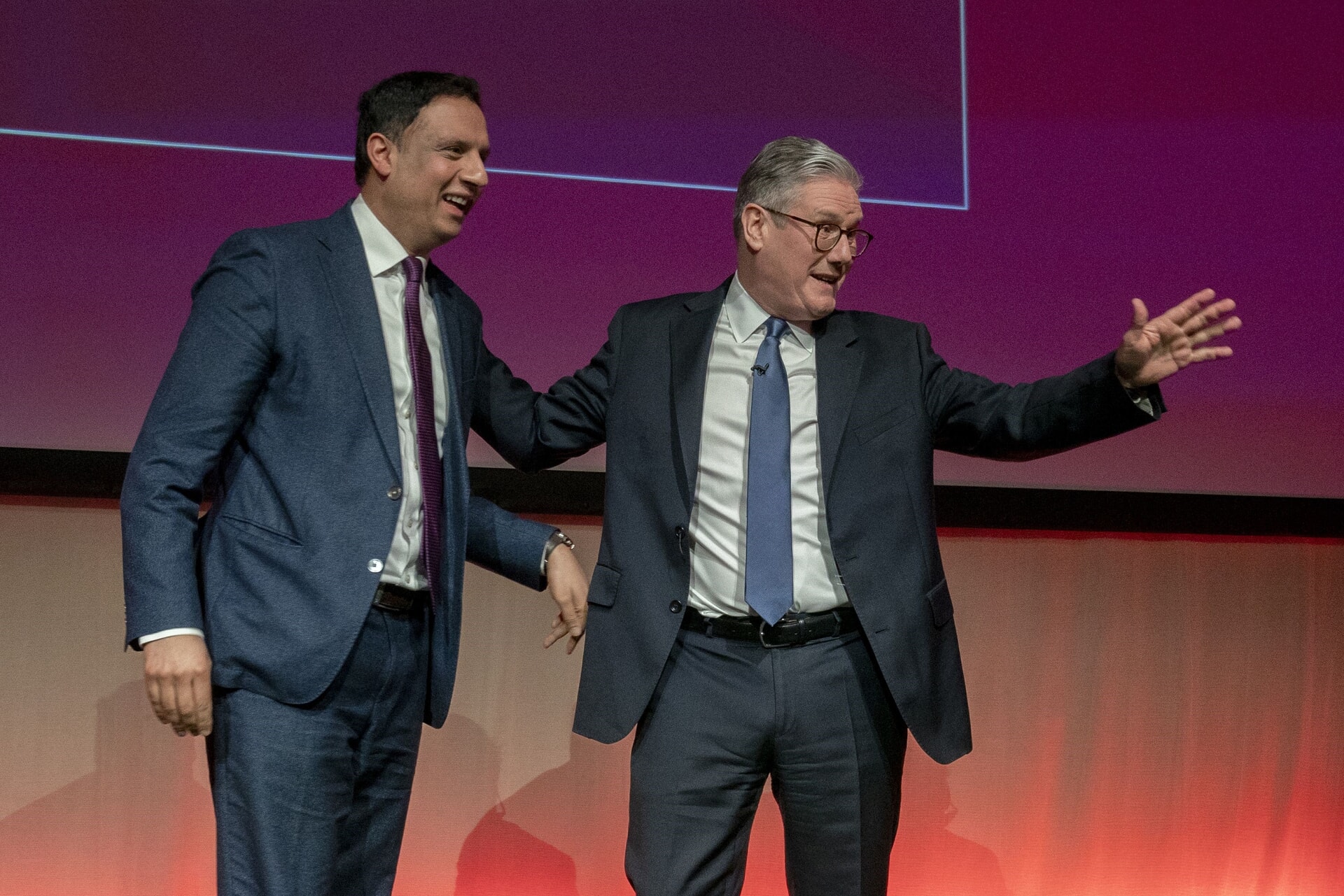 Anas Sarwar with Sir Keir Starmer