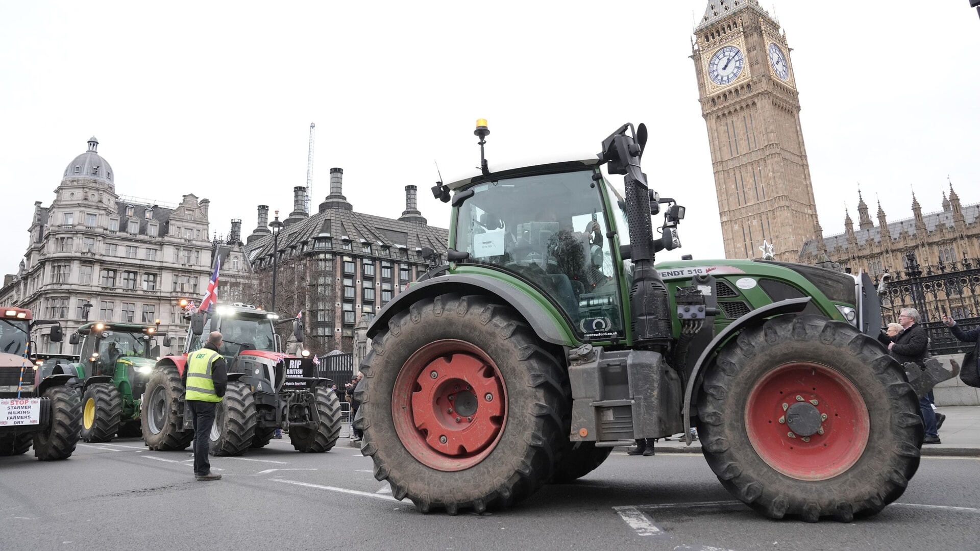 <em>Farmers across the UK have staged protests against the tax changes, including at Westminster</em>”/><cite class=cite>PA Media</cite></div><figcaption aria-hidden=true><em>Farmers across the UK have staged protests against the tax changes, including at Westminster</em> <cite class=hidden>PA Media</cite></figcaption></figure><p>“The impact of Brexit and the implications of climate change create a set of conditions that are incredibly challenging.</p><p>“The sweeping changes the UK Government has introduced – without any consultation with the farming community or the devolved governments – only add to the pressures farmers are facing.</p><p>“They are a cause of real anxiety and farmers are right to be outraged – and I am particularly concerned about the impact on Scottish tenant farms, with some at risk of being caught up in the tax change.”</p><p>He will go on to state: “Let me be crystal clear – the Scottish Government stands united with Scotland’s farmers in opposition to these changes.</p><p>“This Government has your back – we are committed to supporting our nation’s farmers.”</p><p>The UK Government has been contacted for comment.</p><div class=