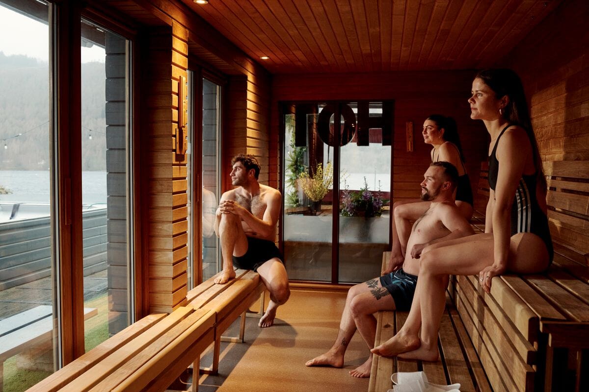 Wild saunas have become increasingly popular, with searches rising by 639% since 2023.