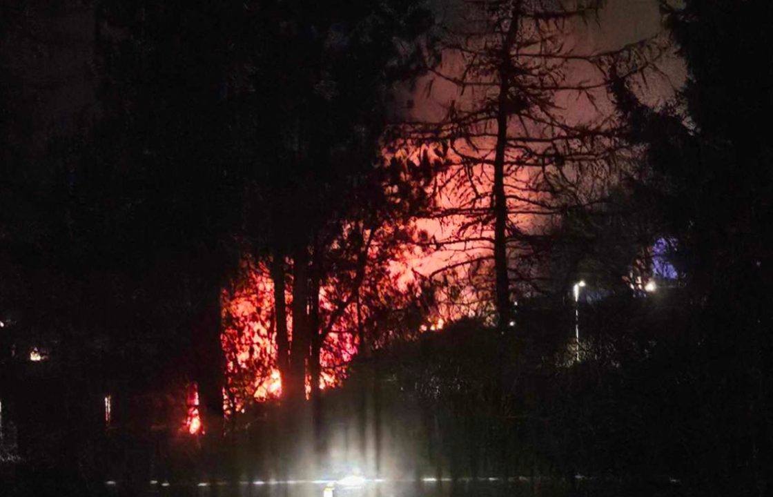 Fire crews called to blaze at nature reserve in Aberdeen