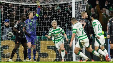 Celtic trail in Champions League play-off tie as Bayern Munich earn 2-1 first leg win