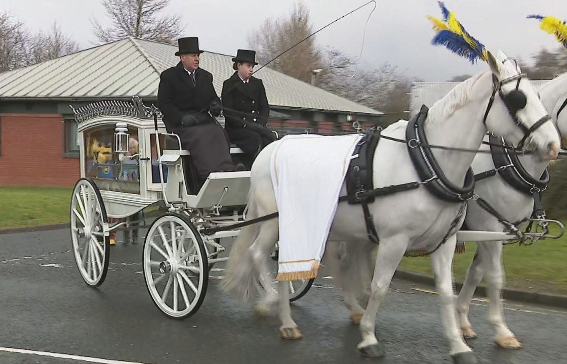 Community gather to pay respects for ‘final journey’ of murdered West Lothian schoolgirl