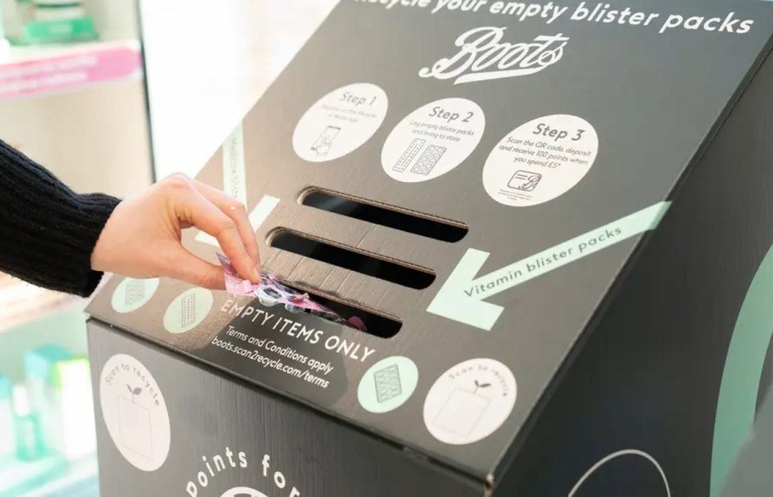 Boots rolls out national blister pack recycling scheme