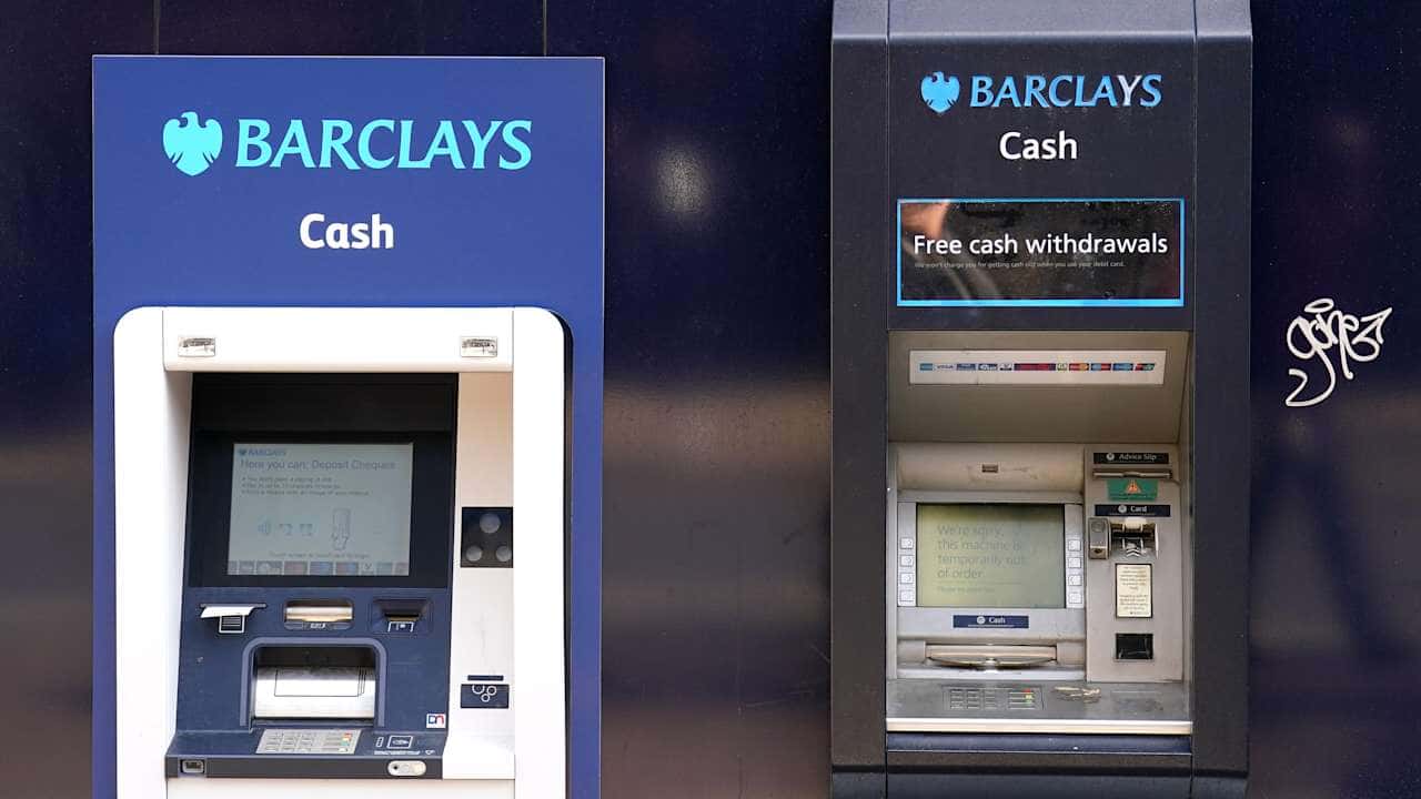 Barclays says services are back to normal after technical issue ‘resolved’