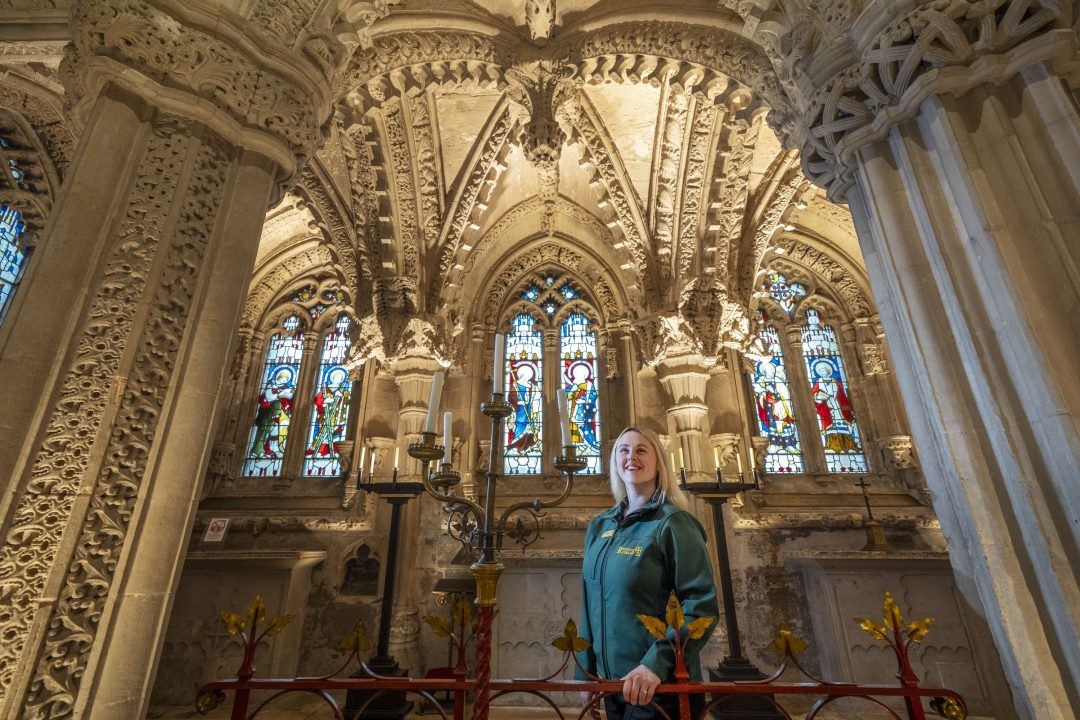 Refurbishment lifts historic chapel artwork out of the shadows