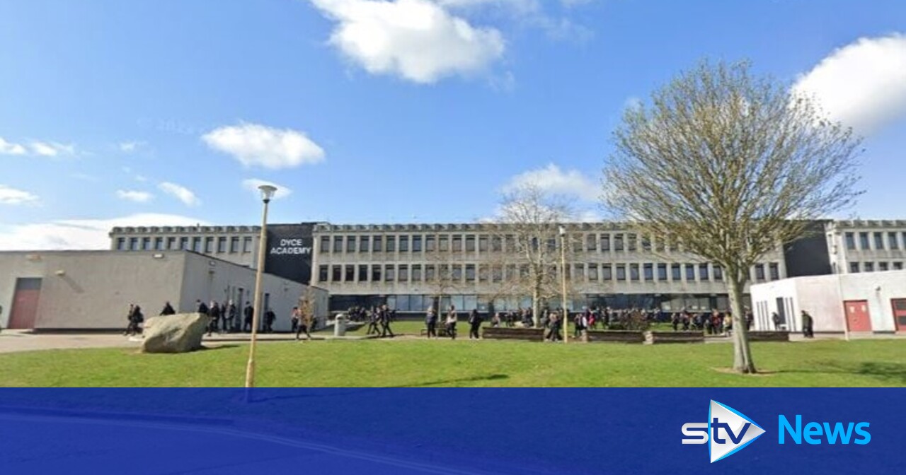 Sixty firefighters called to tackle blaze at Aberdeen secondary school ...