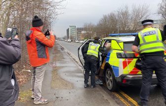 Woman, 74, first person in Scotland arrested and charged under abortion protest law